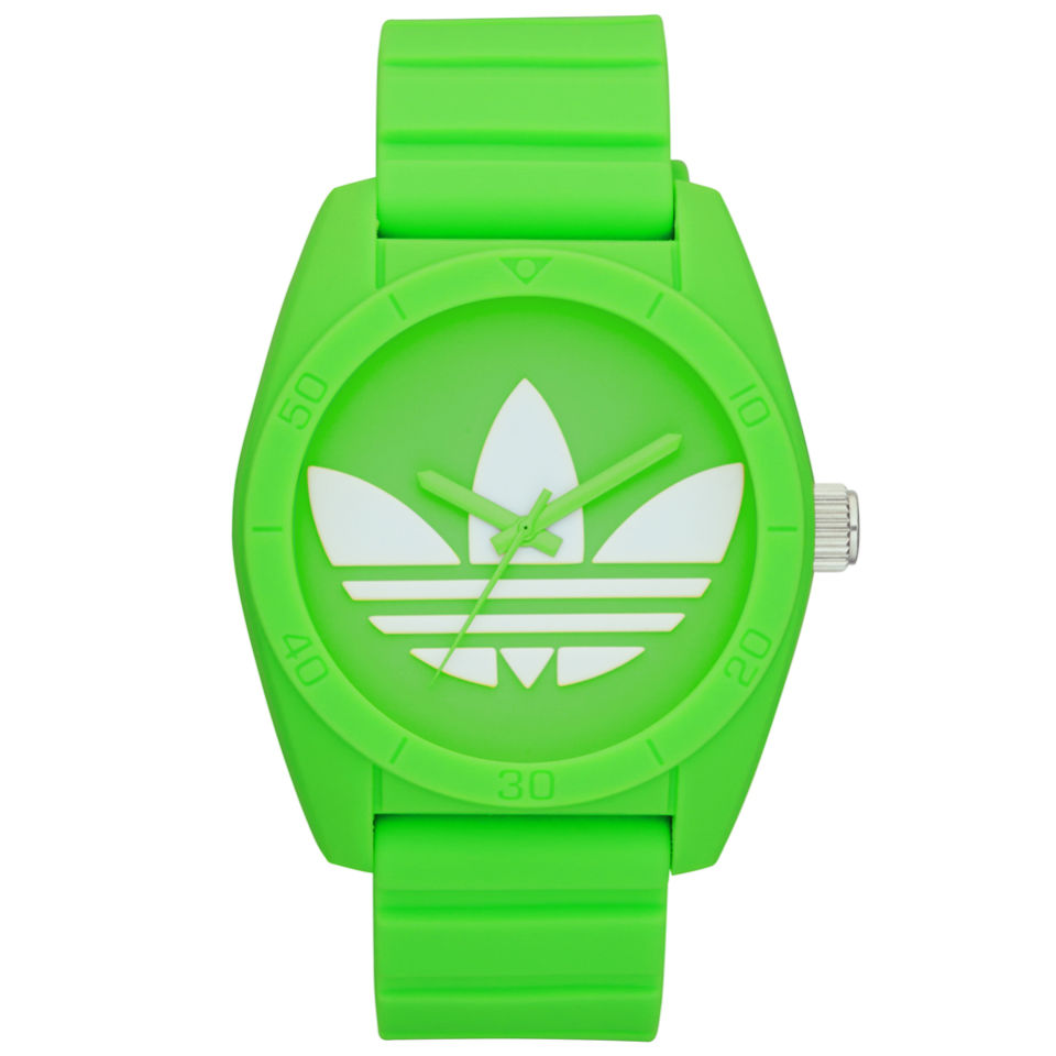 adidas Original Santiago Silicone Watch Green | Compra Online Mankind