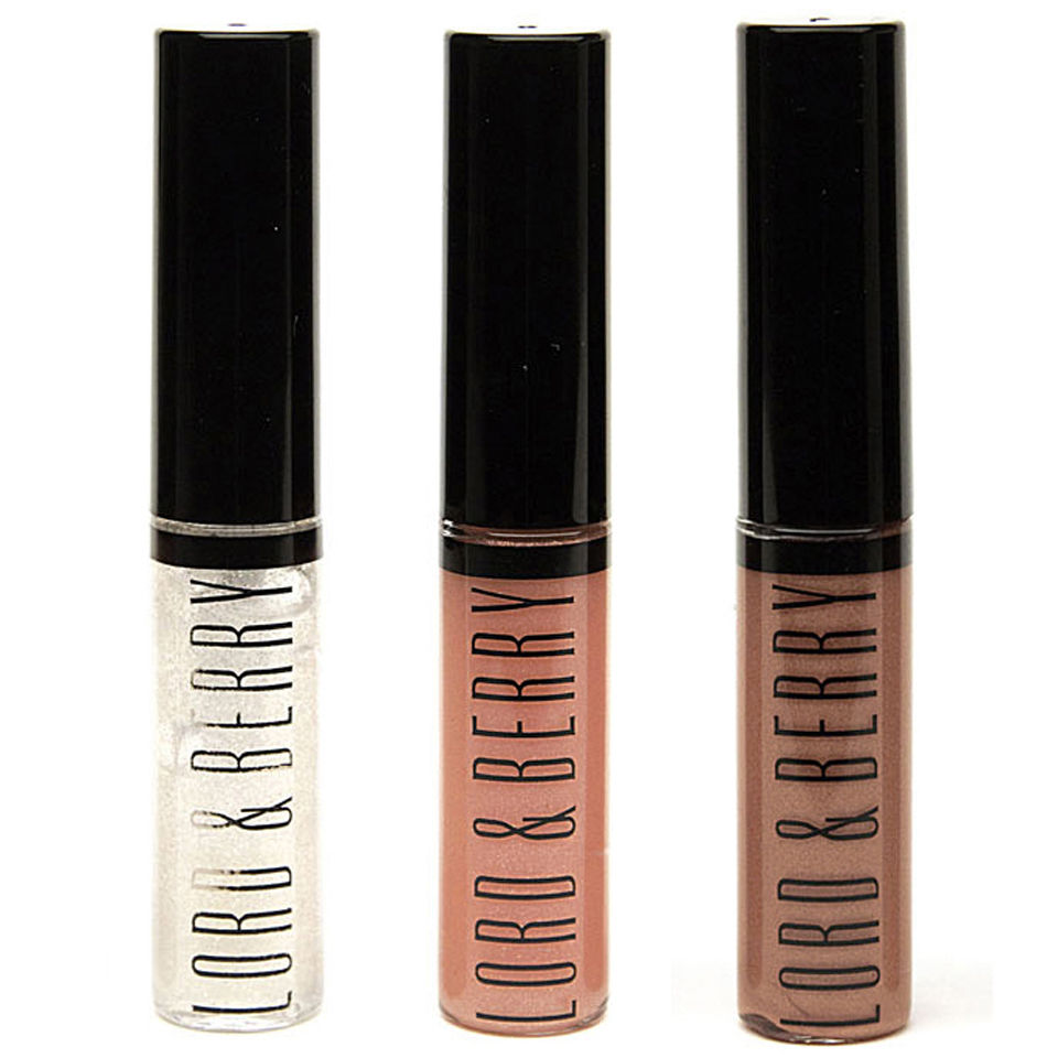 Lord & Berry 3 x Lip Library Glosses - EXCLUSIVE