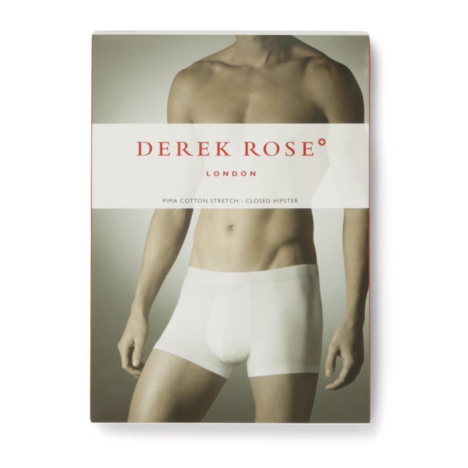 Derek Rose Men's Jack 1 Hipster Boxers - White
