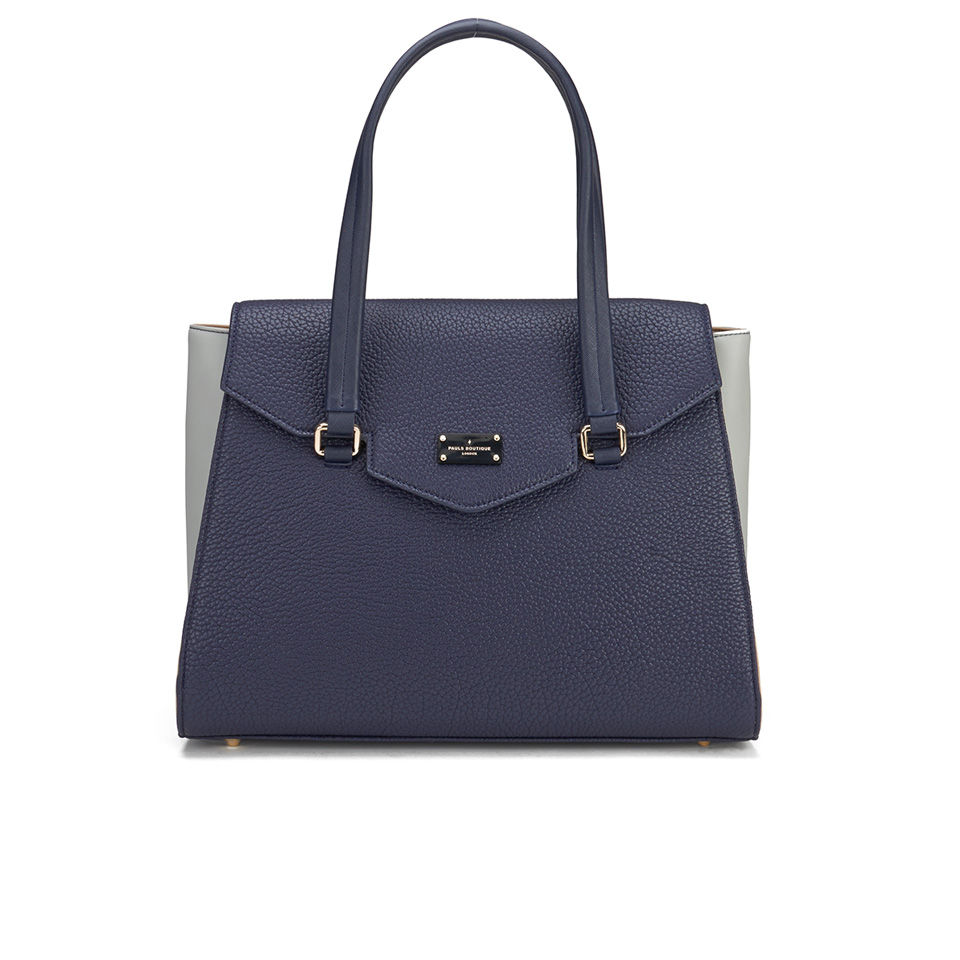 Paul's Boutique Ashley Contemporary Classic Tote Bag - Navy