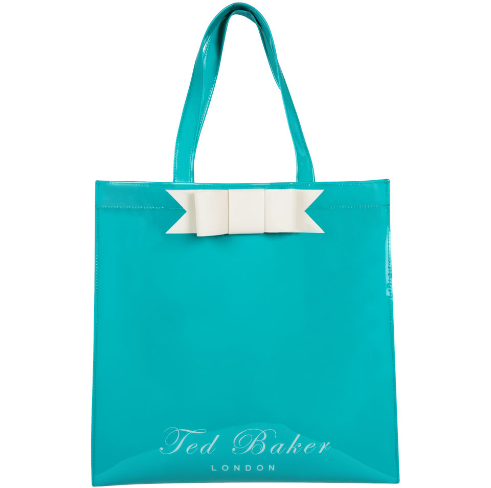 Ted Baker Bowtote Large Bow Ikon Bag Turquoise
