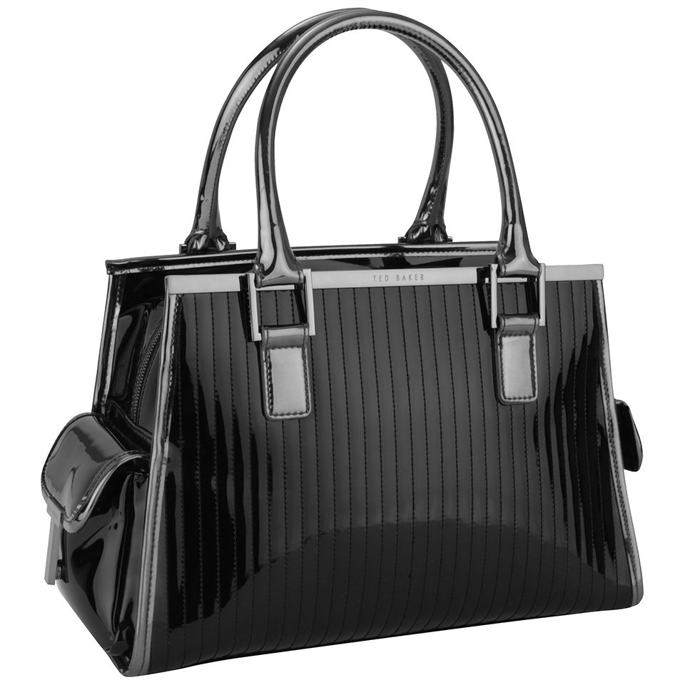 Ted Baker Women's Aranna Mirror Blocked Quilted Tote Bag - Black