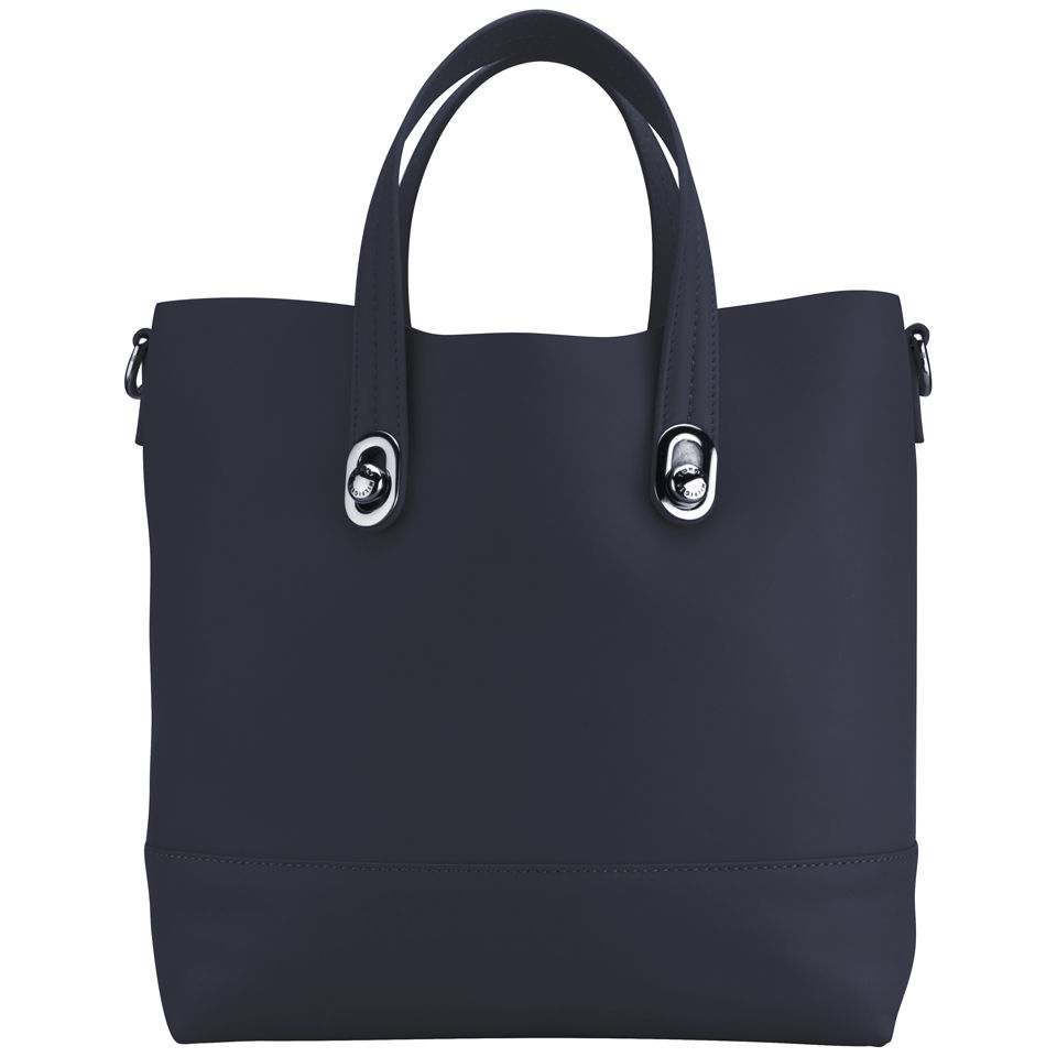 Tommy Hilfiger Women's Alison Medium Leather Tote Bag - Midnight