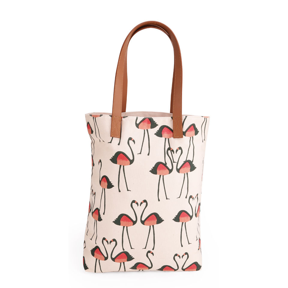 BeckSöndergaard Flamingo Tote Bag - Rosewood