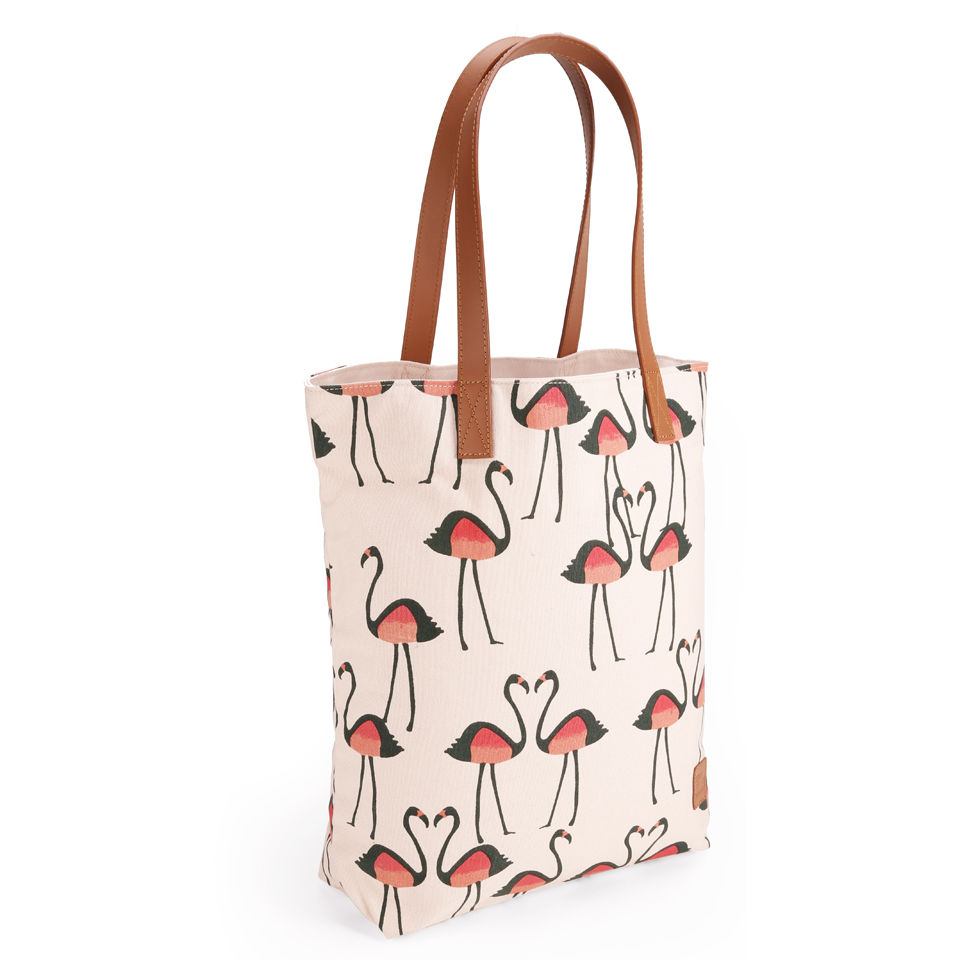 BeckSöndergaard Flamingo Tote Bag - Rosewood