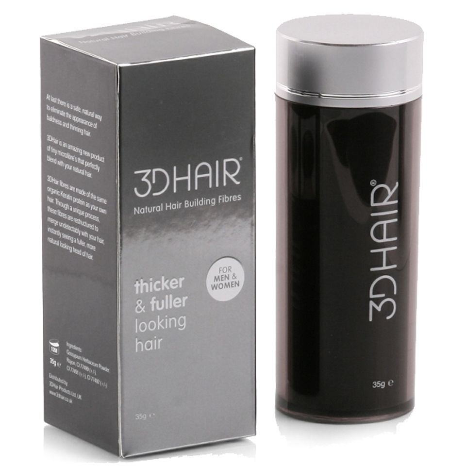 3D Hair Loss Fibres for Thinning Hair - Med Brown (35g)