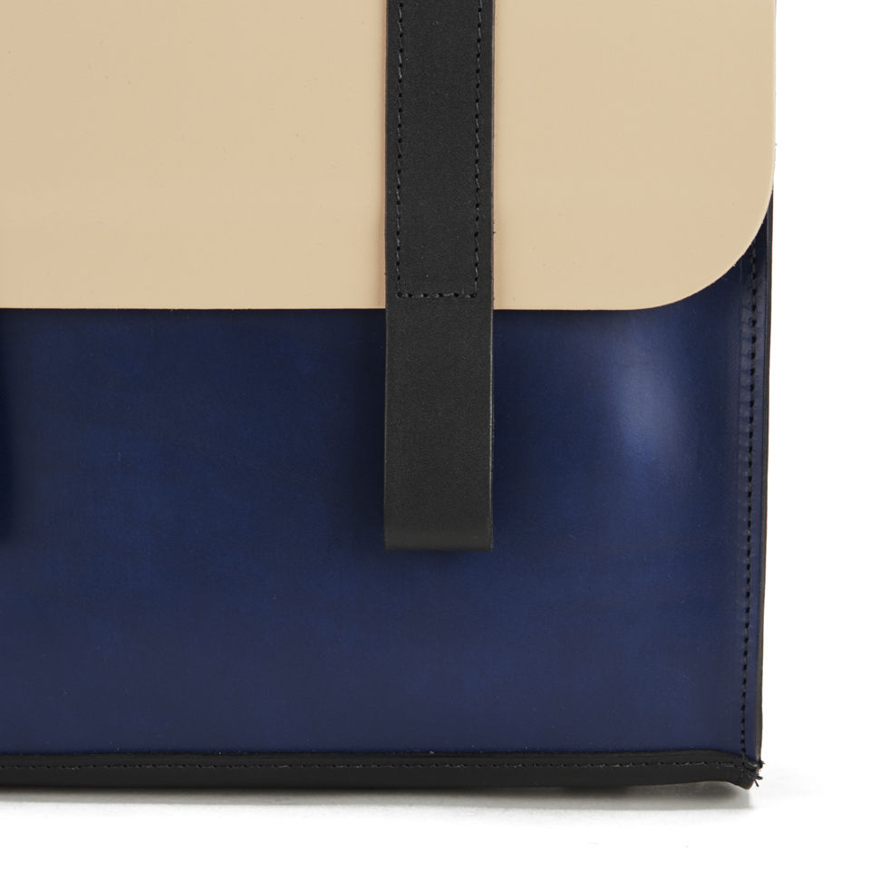 Danielle Foster Kimberley Cross Body Bag - Beige/Blue/Black