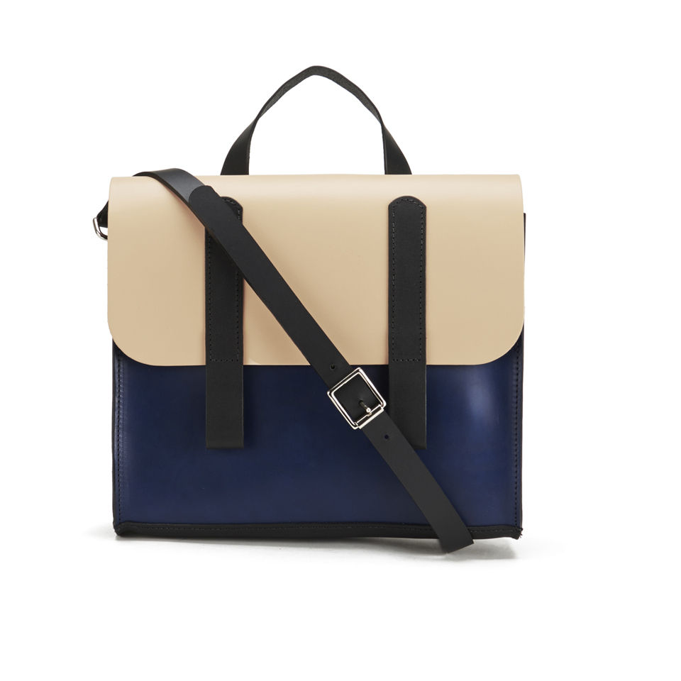 Danielle Foster Kimberley Cross Body Bag - Beige/Blue/Black