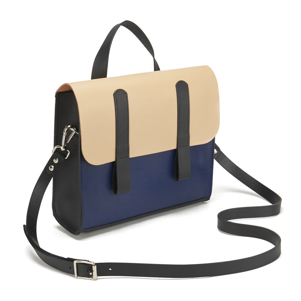 Danielle Foster Kimberley Cross Body Bag - Beige/Blue/Black