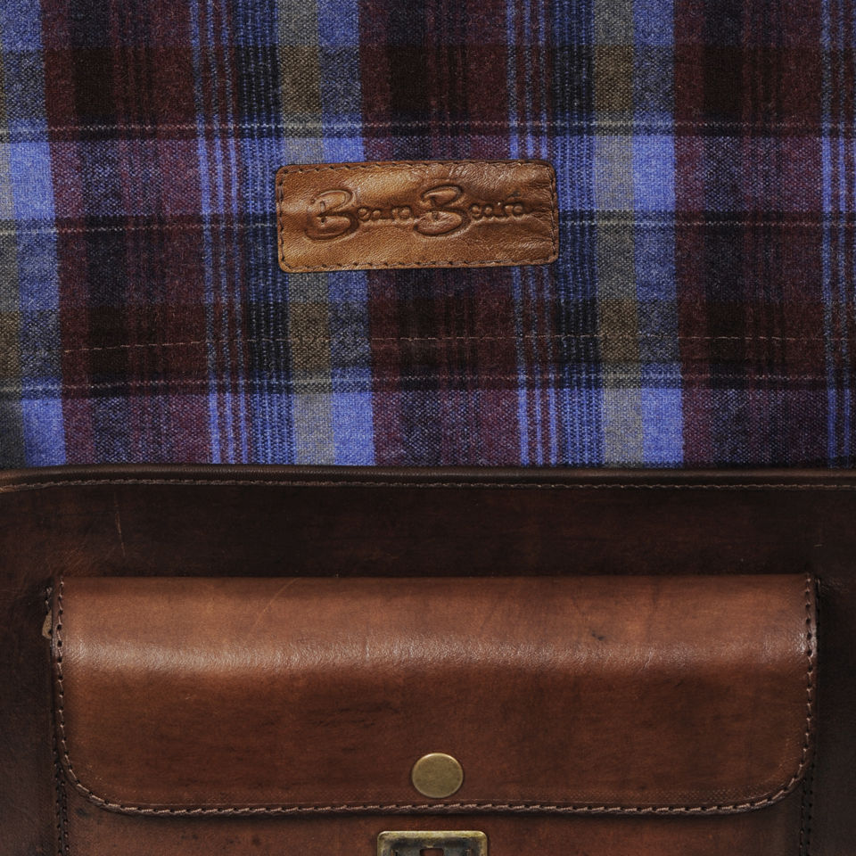 Beara Beara Santa Anna Leather Satchel - Brown
