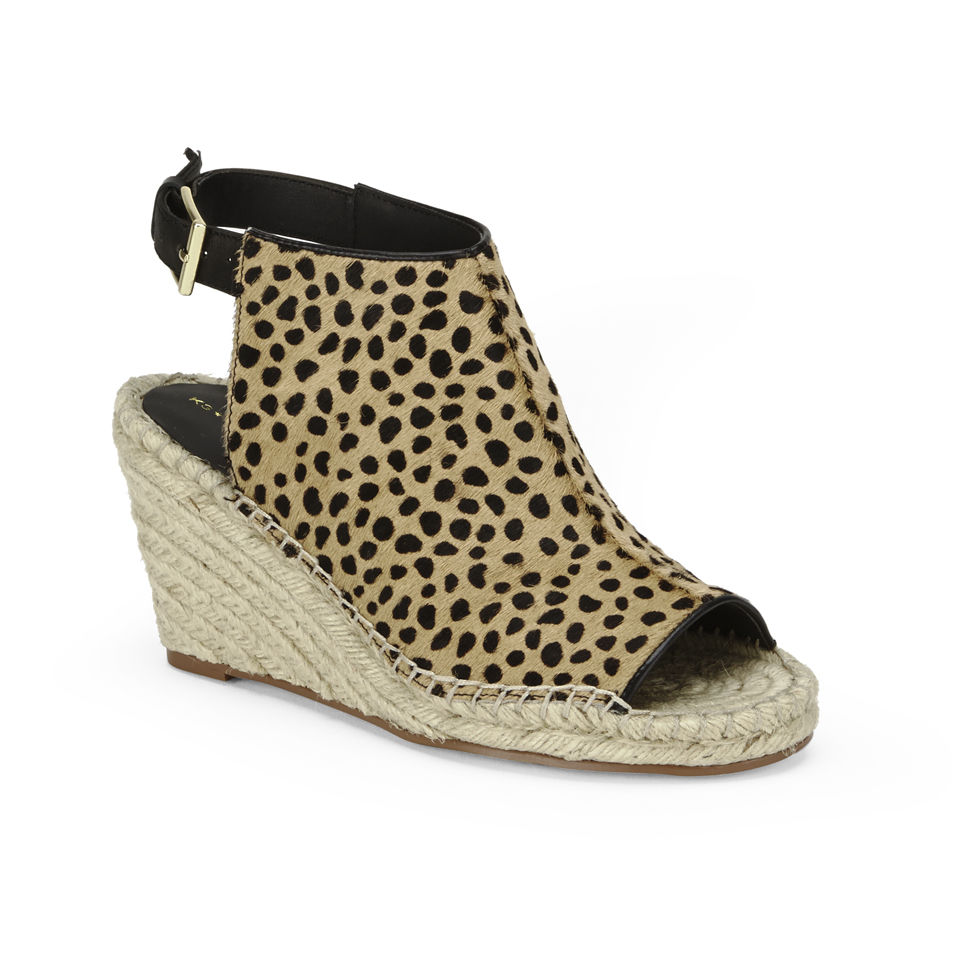 Kenneth cole leopard sandals discount