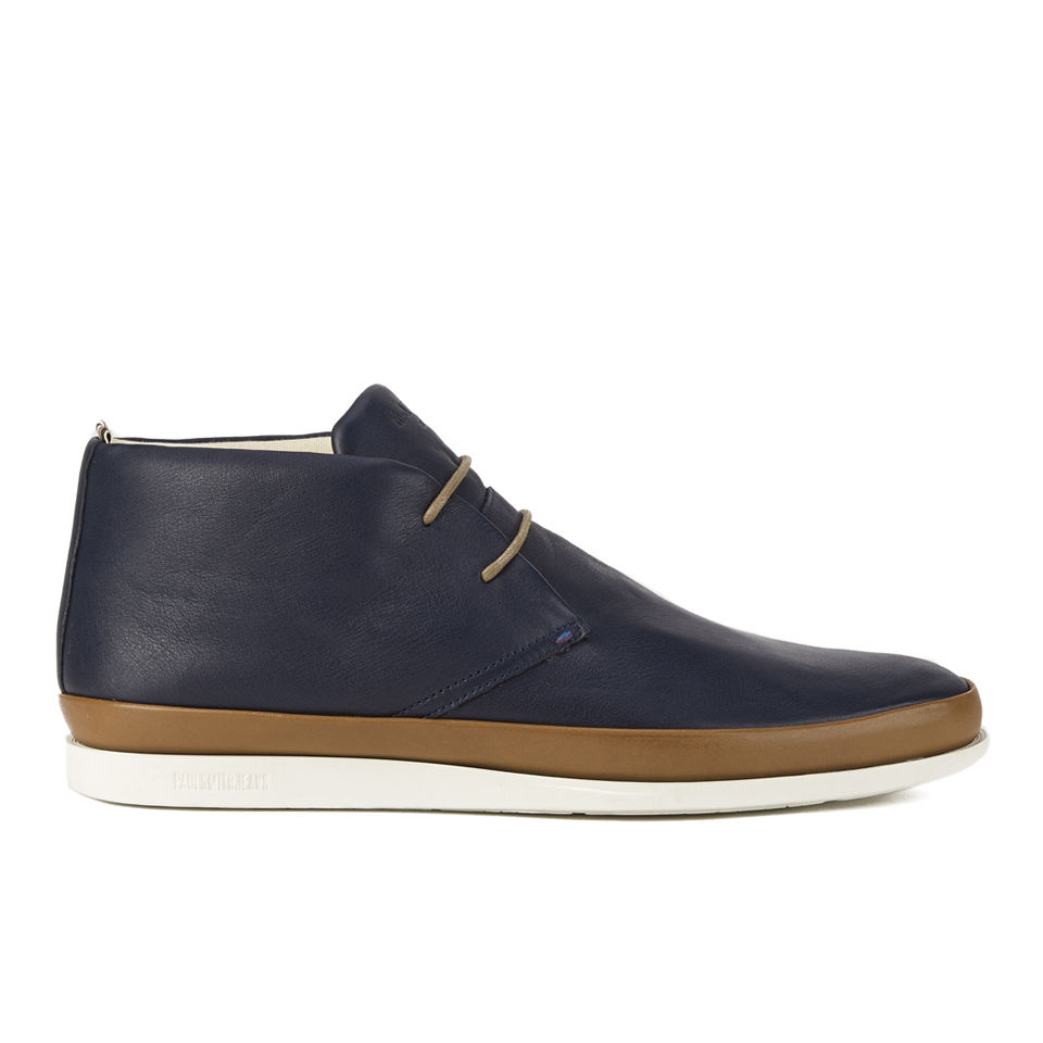 Paul Smith Shoes Men s Loomis Chukka Leather Boots Galaxy Mono Lux Allsole