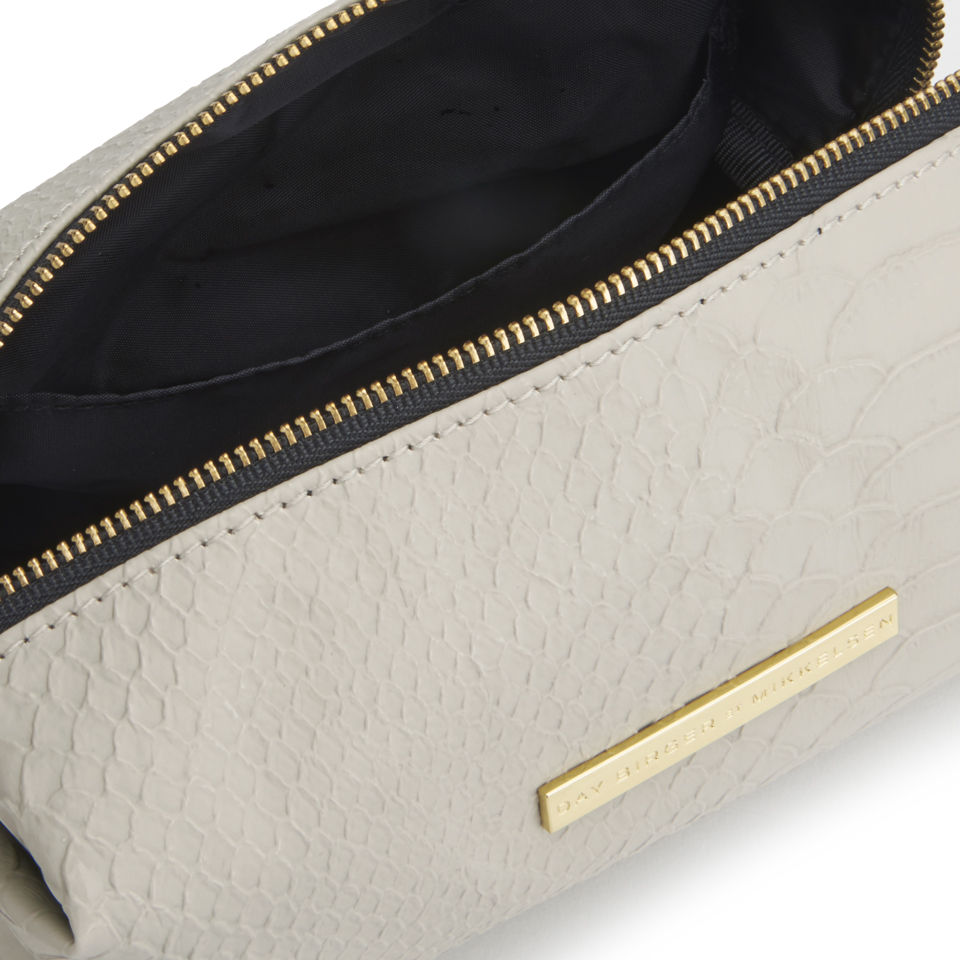 Day Birger et Mikkelsen Snake Beauty Bag - Chalk