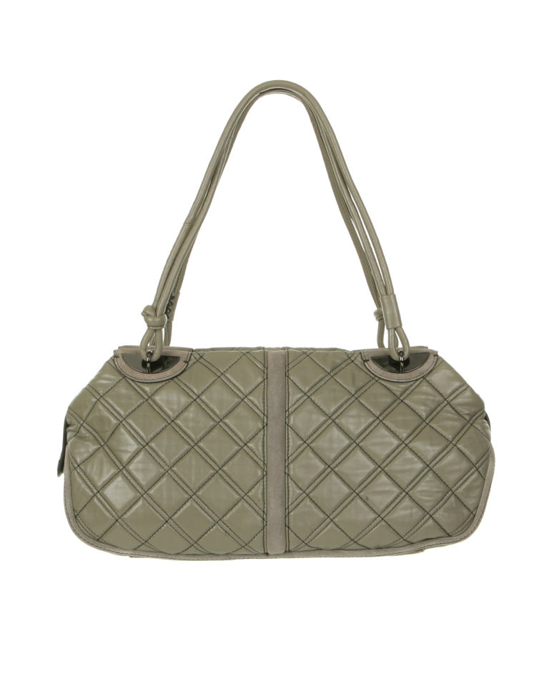 Mimco Revolutionary Leather quilted day bag 