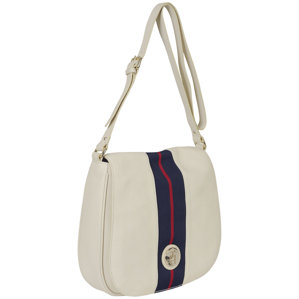 Tommy Hilfiger Women s Lizzie Cross Body Bag Whisper White