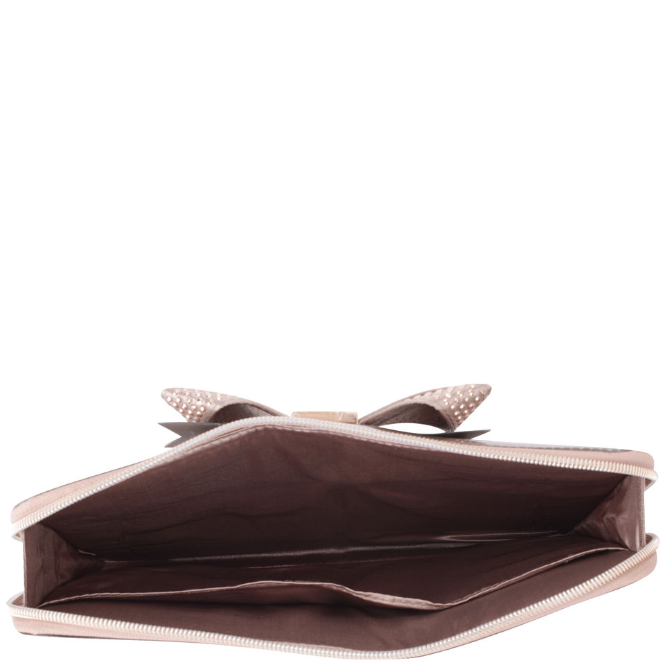 Ted Baker Women's Metycon Metallic Bow Tablet Case Rose Gold