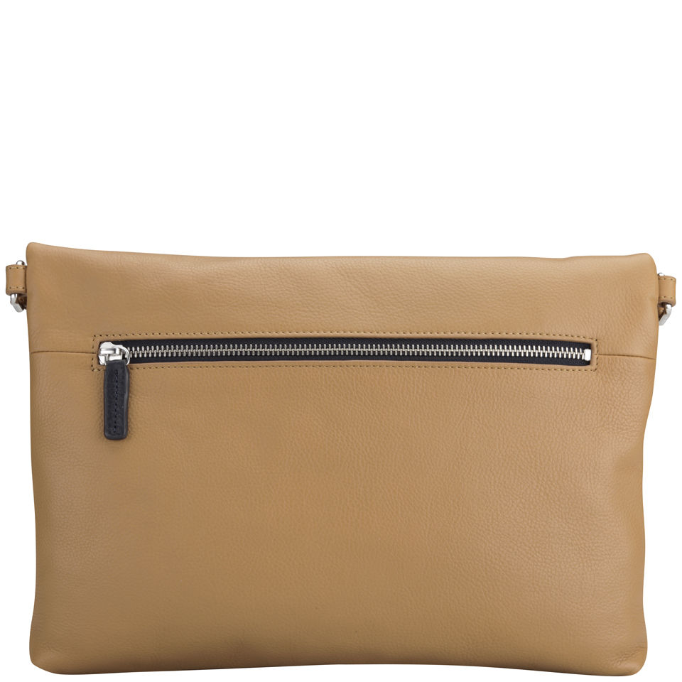 Tommy Hilfiger Women's Fabienne Medium Leather Cross Body Bag - Tan