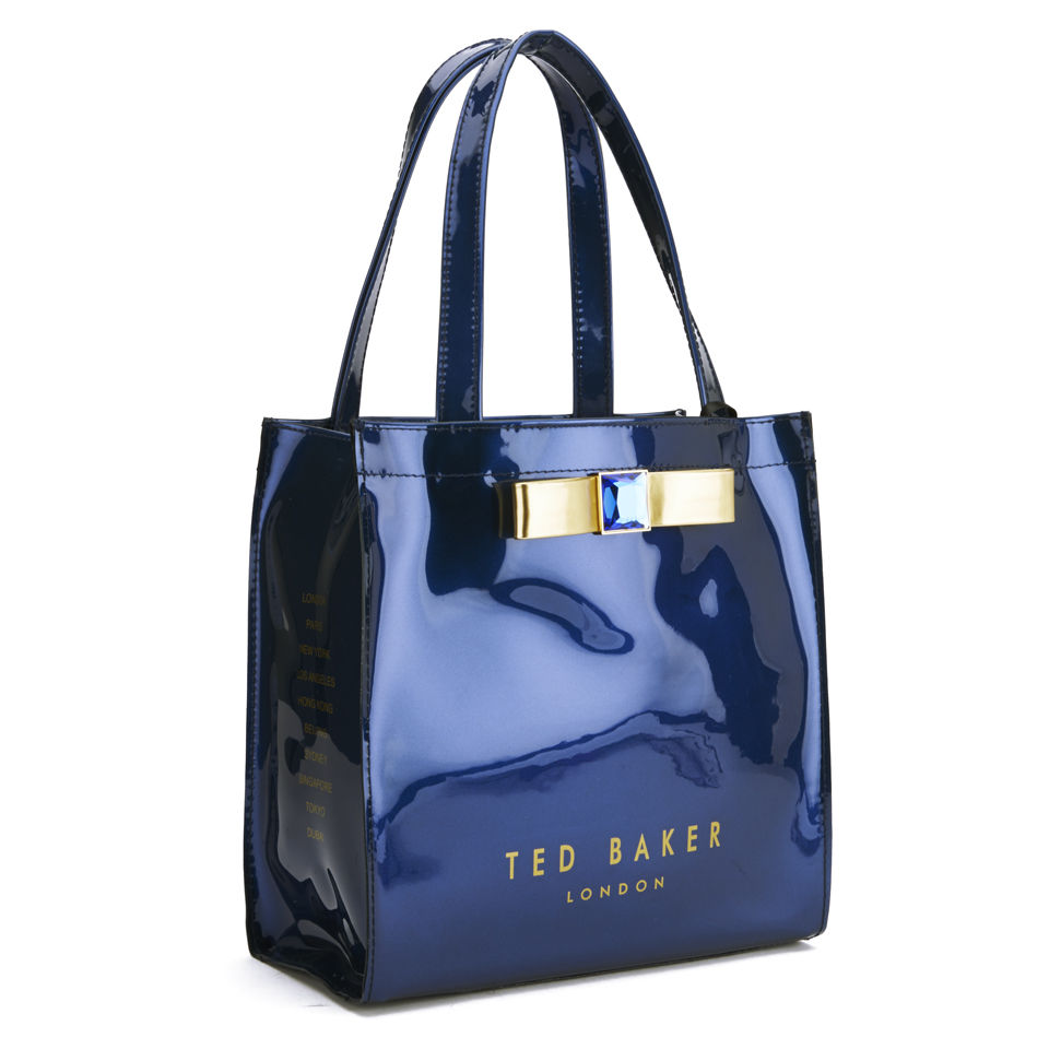 Ted Baker Women's Precon Embellished Bow Tote Bag - Dark Blue