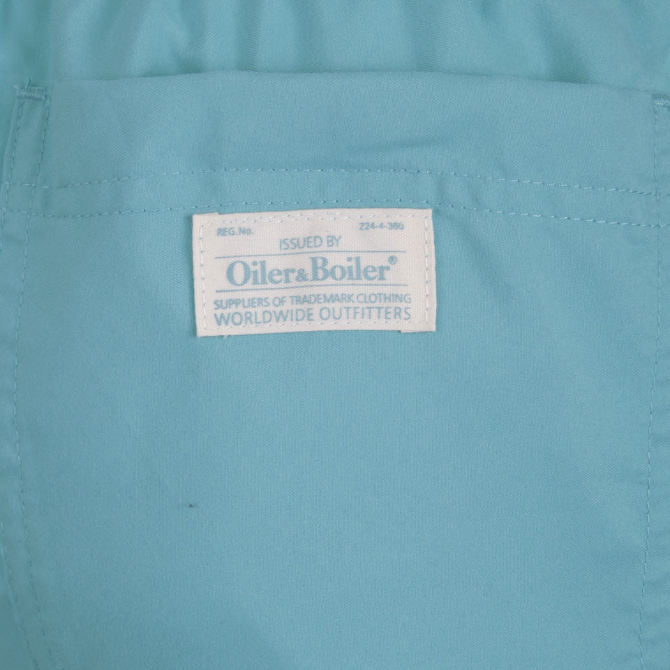 Oiler & Boiler Men's Tuckernuck Shortie Swim Shorts - Scuba Blue
