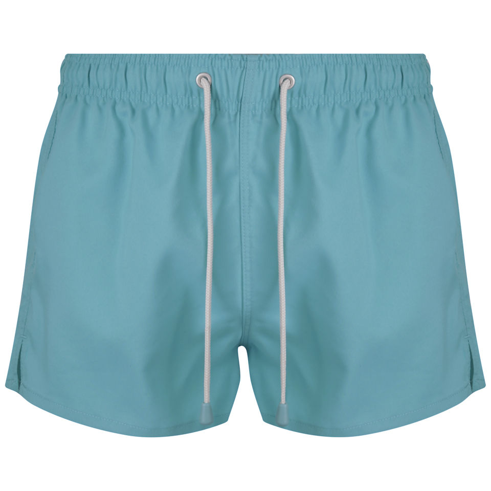 Oiler & Boiler Men's Tuckernuck Shortie Swim Shorts - Scuba Blue