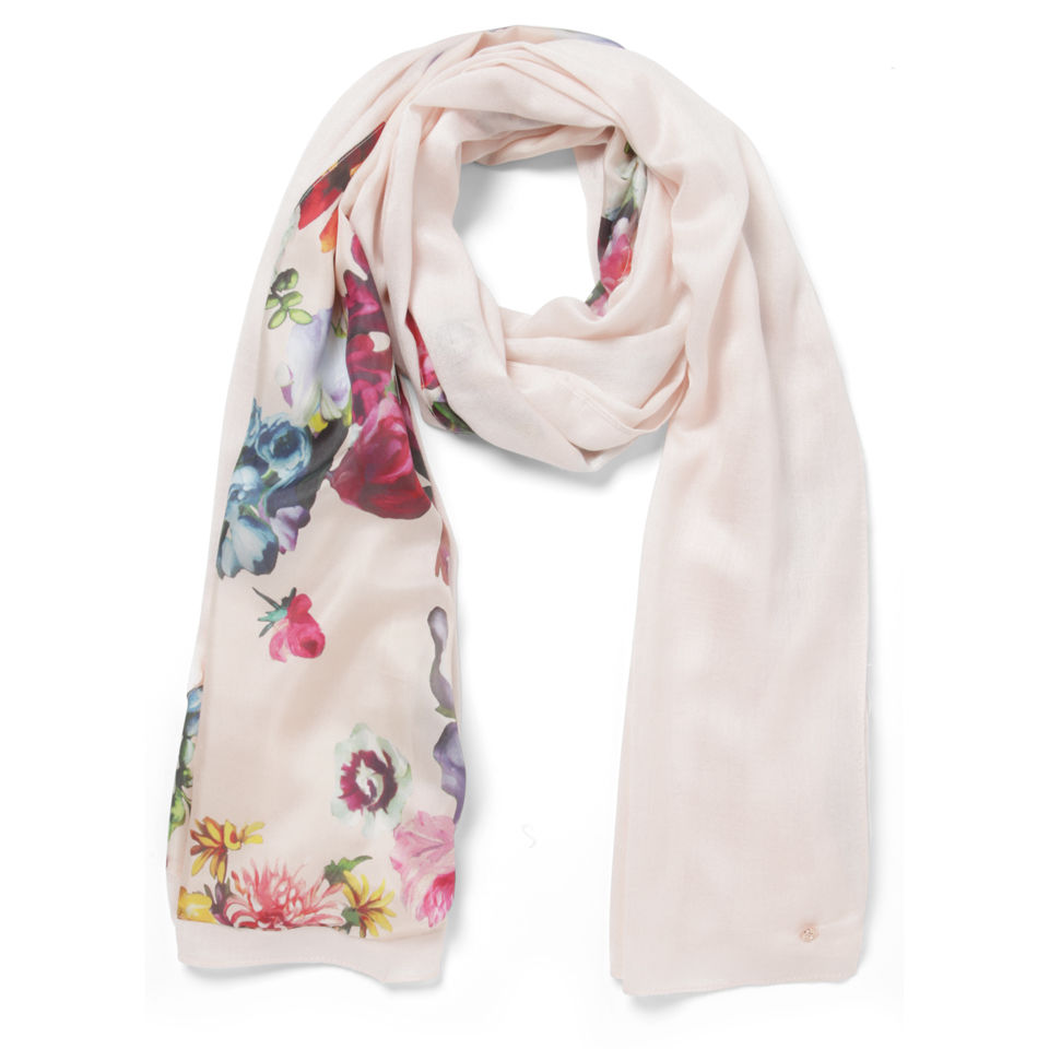 Ted Baker Women's Poily Floral Scarf - Nude Pink