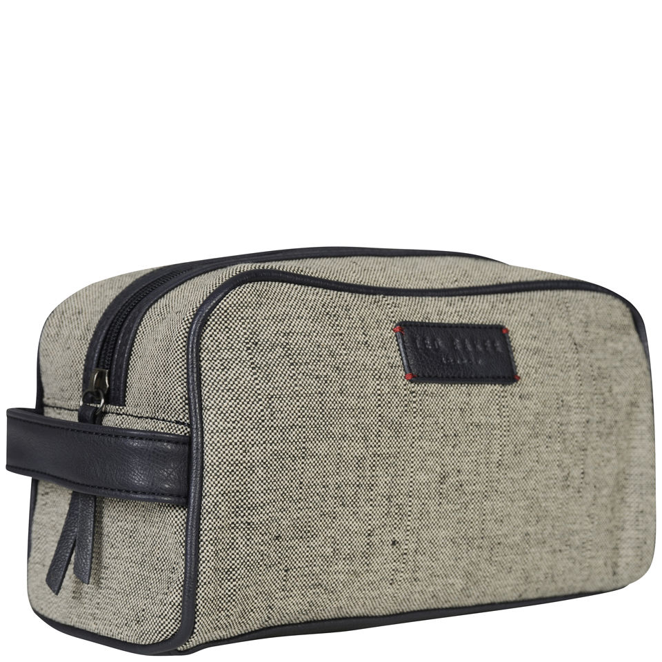 Ted Baker Kowwa Canvas Mix Washabg and Towel Charcoal