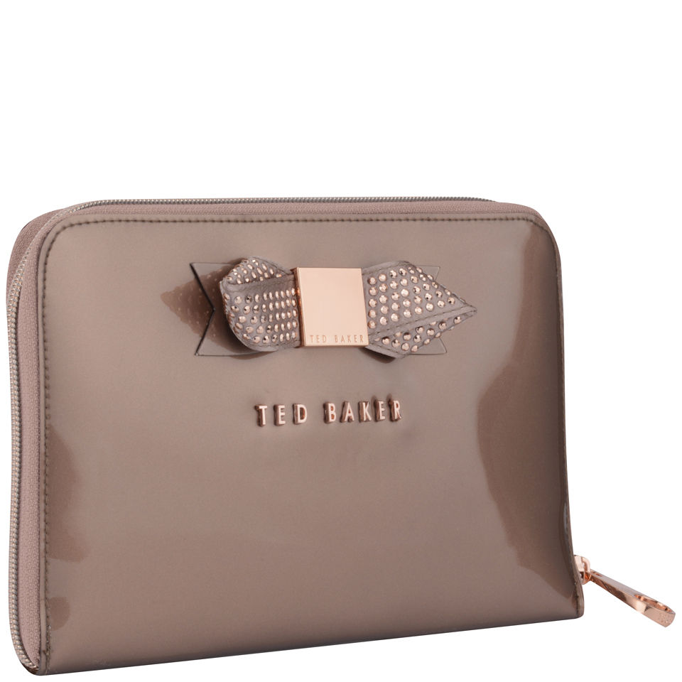 Ted Baker Women's Zicon Metallic Bow Mini Tablet Case - Rose Gold