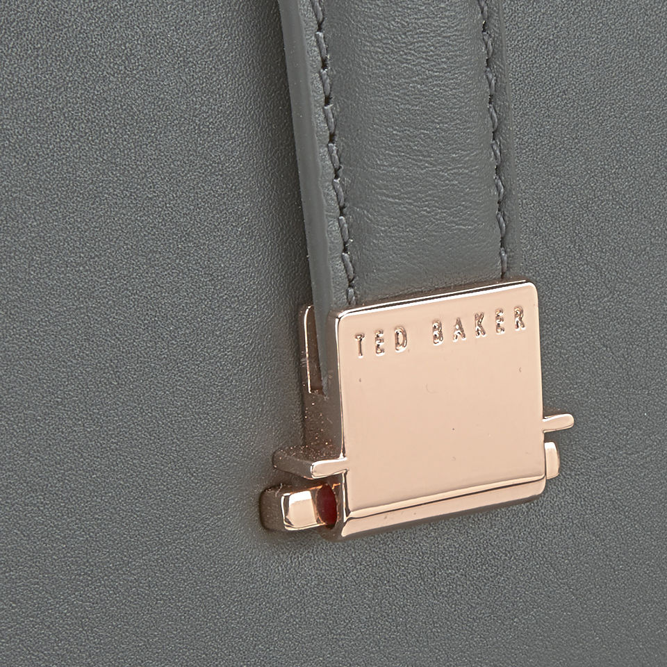 Ted Baker Metal Bar Mini Tote Bag - Grey