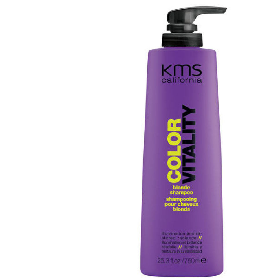 KMS Colorvitality Blonde Shampoo - Supersize (750ml)