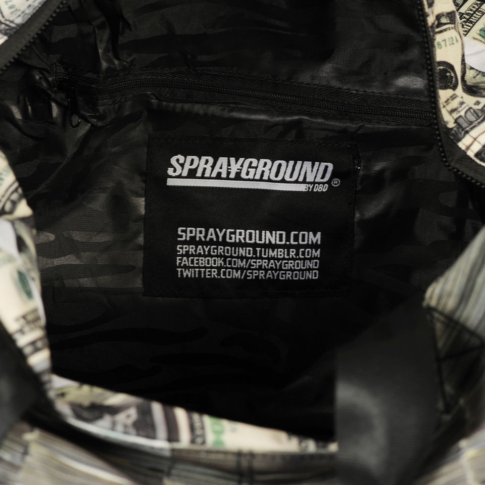 Sprayground Money Stacks Duffle- Green