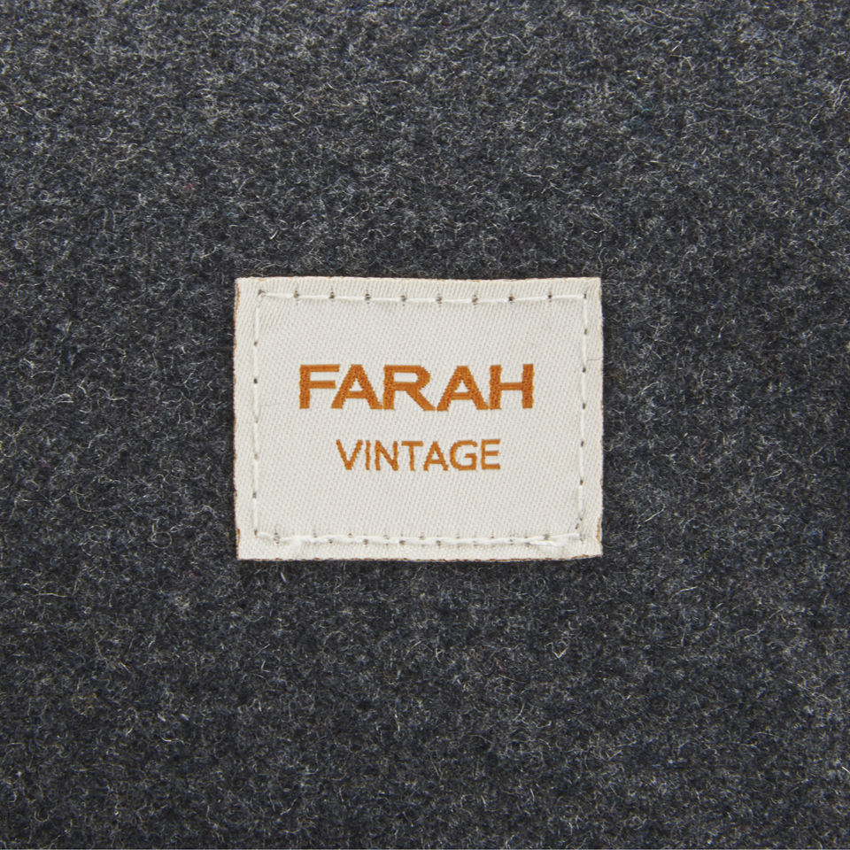 Farah Vintage Men's Melton Rucksack - Charcoal