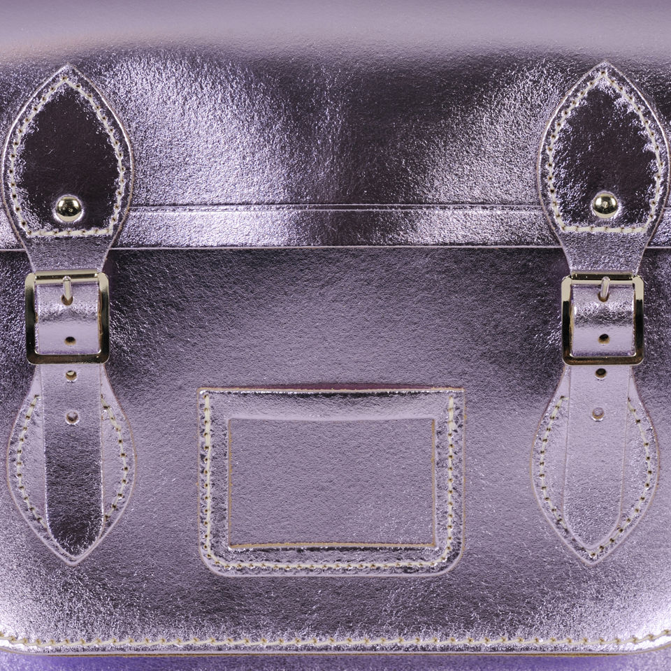 The Cambridge Satchel Company 13 Inch Leather Satchel - Metallic Lilac