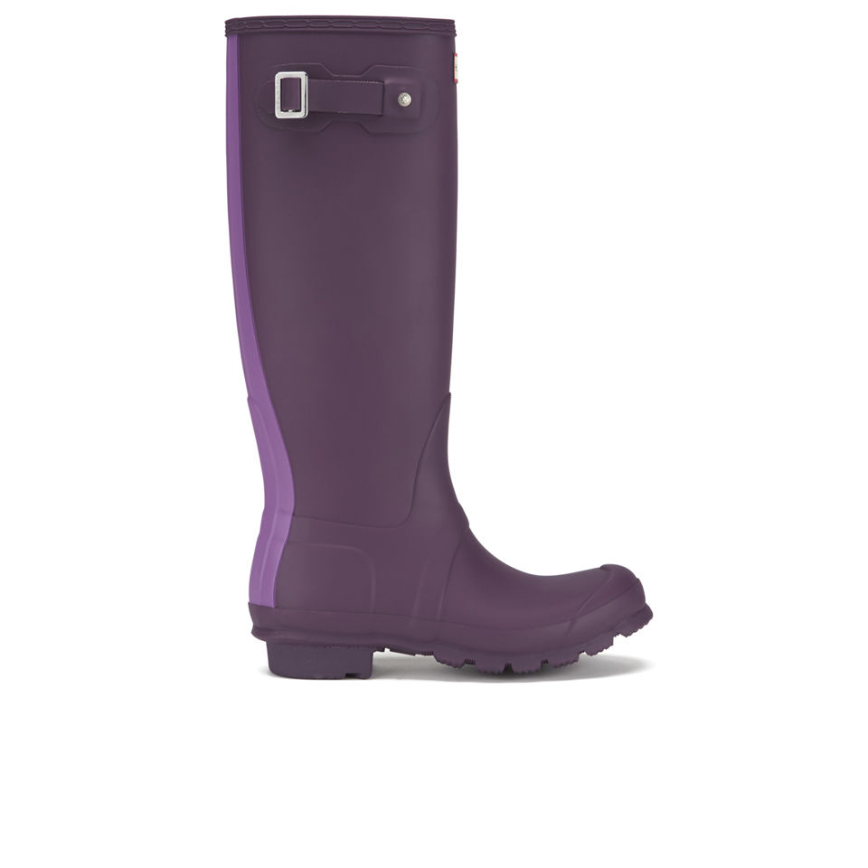 Hunter Women s Original Stripe Wellies Bright Plum Allsole