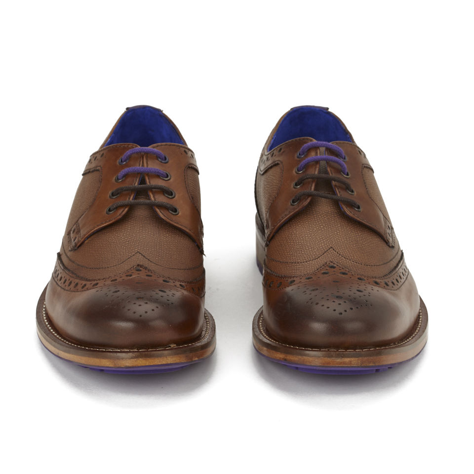 Ted Baker Men s Cassiuss 3 Leather Brogues Tan Allsole