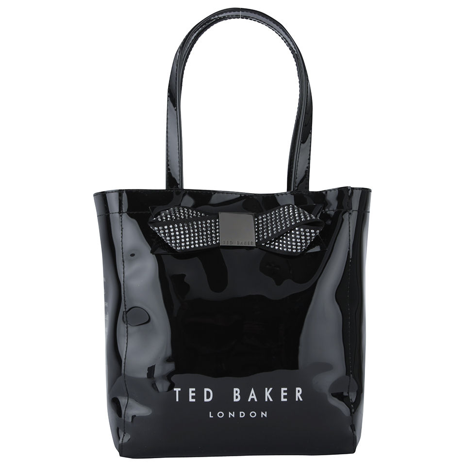 Ted baker black bow bag store