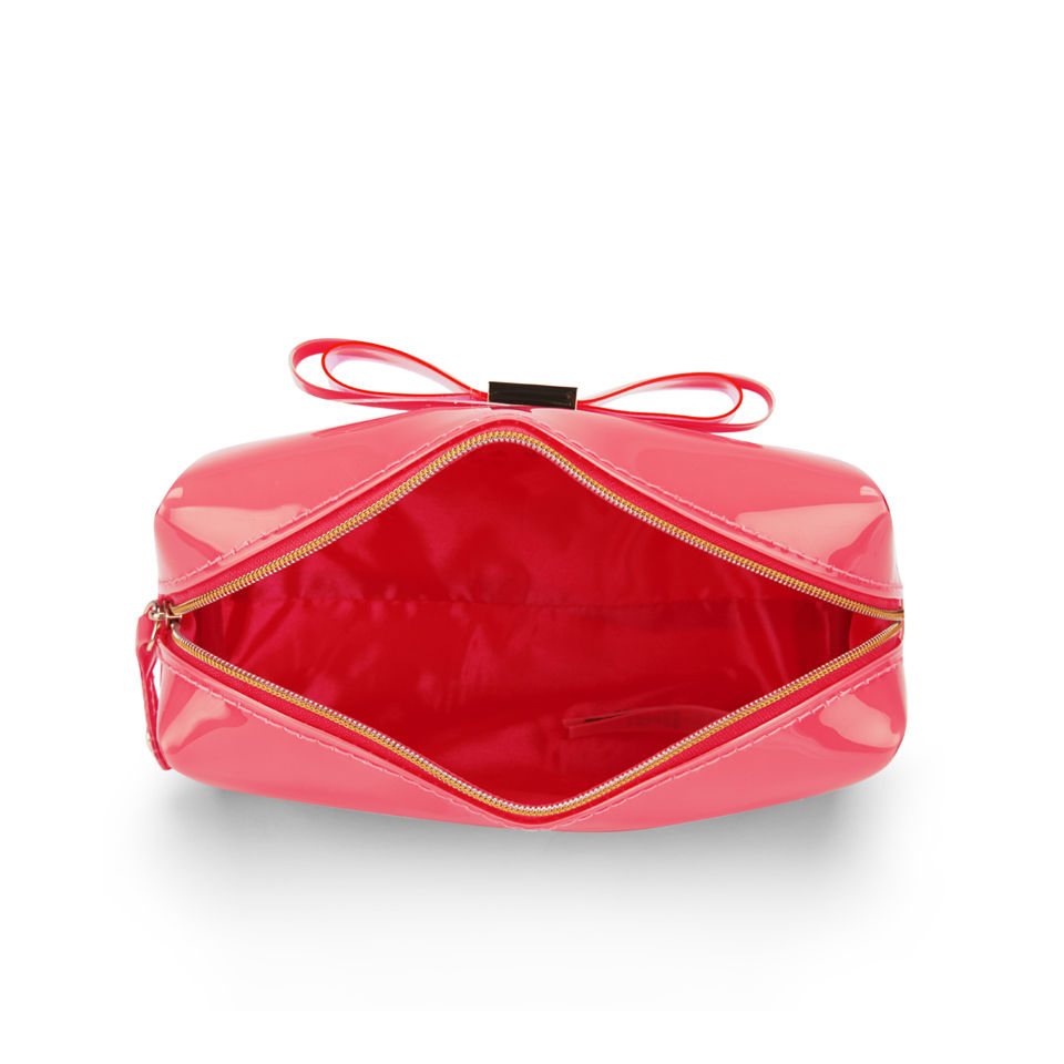 Ted Baker Nanet Bow Small Wash Bag - Bright Pink