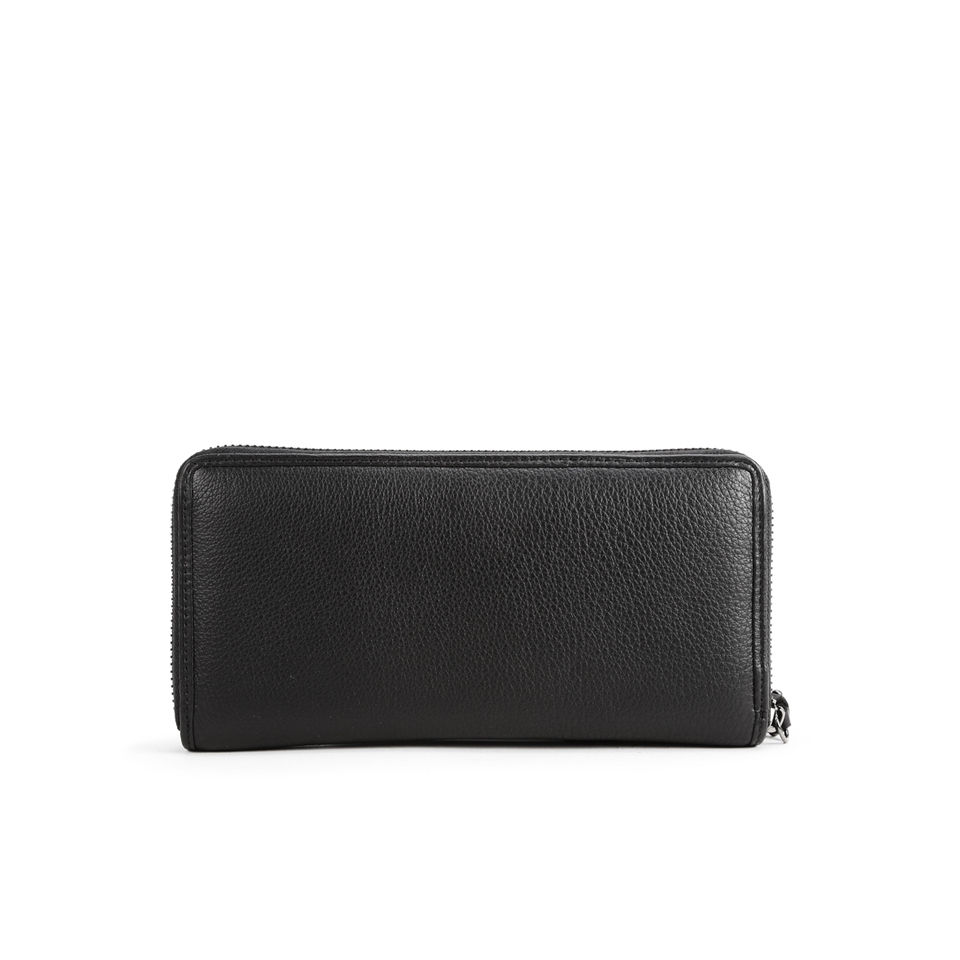 Christian Lacroix Relief PM1 Zip Top Purse - Noir