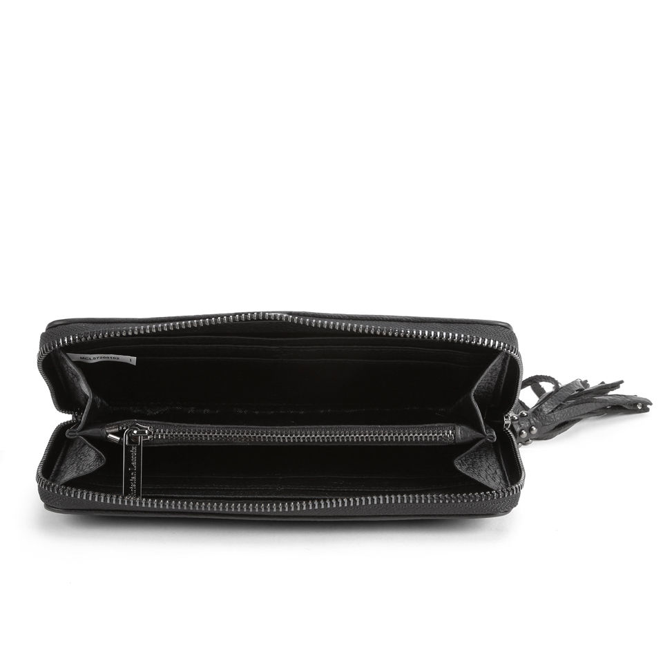 Christian Lacroix Relief PM1 Zip Top Purse - Noir