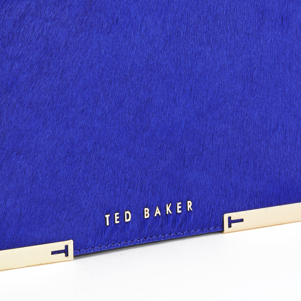 Ted Baker Metal Corner Cross Body Bag - Bright Blue