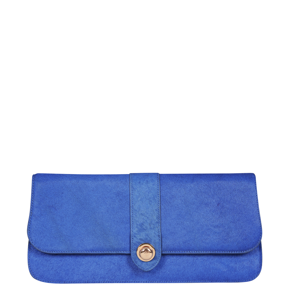 Ted Baker Olosa Pony Clutch Bag Bright Blue