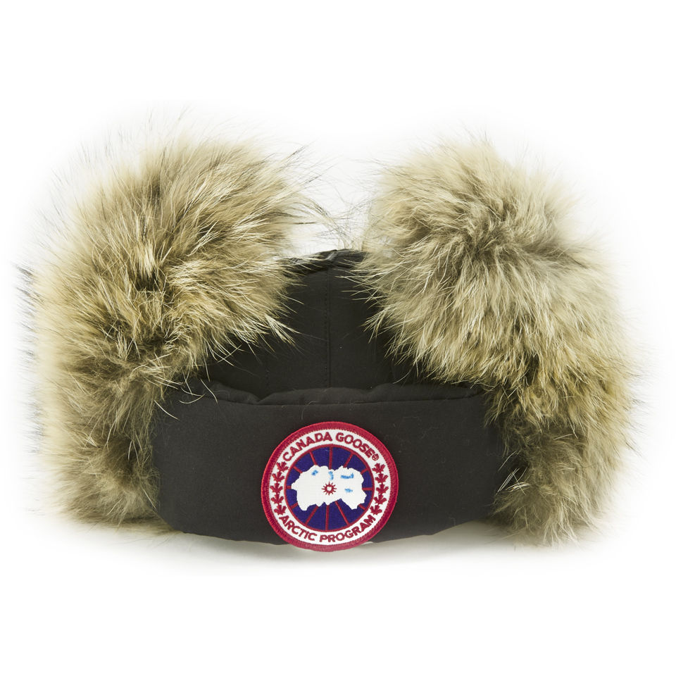Canada goose coyote fur deals hat