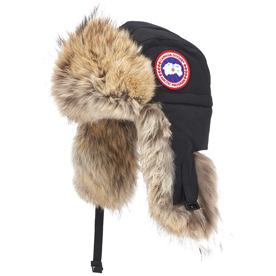 Canada goose fur hotsell hat