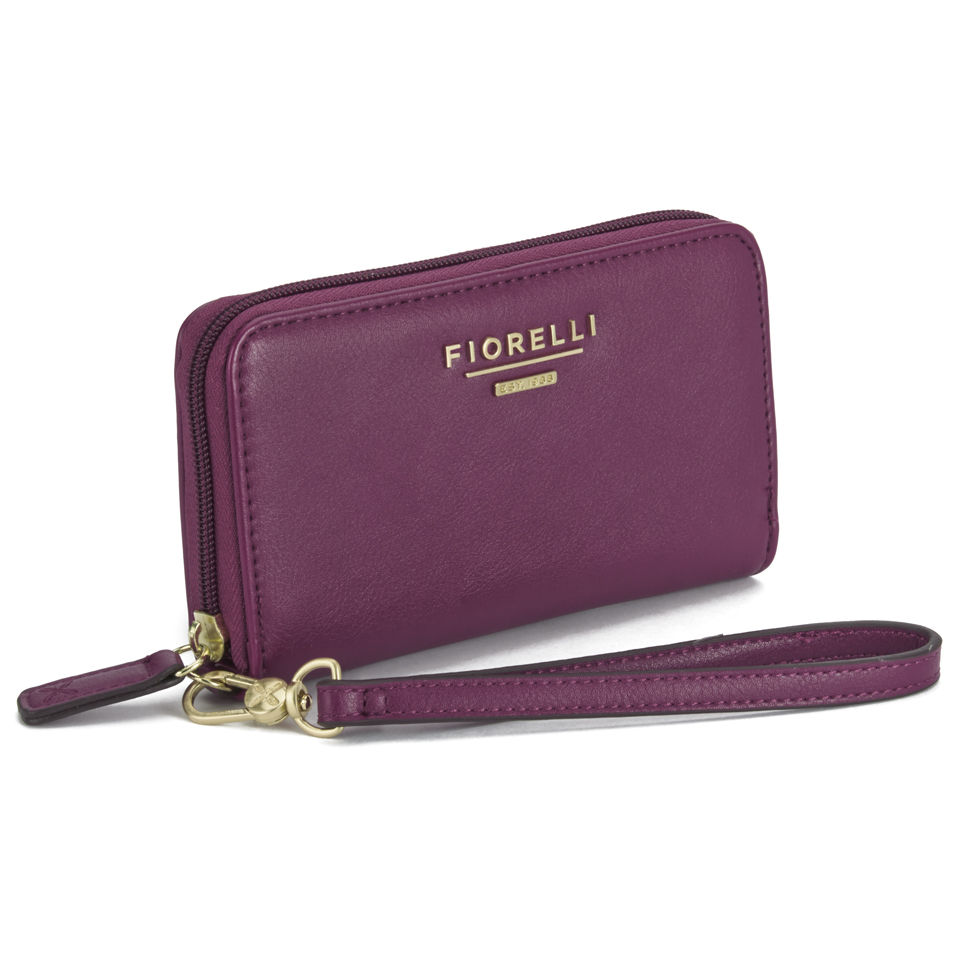 Fiorelli Women's Aisha Large Wristlet Boxed Gift Set - Raspberry