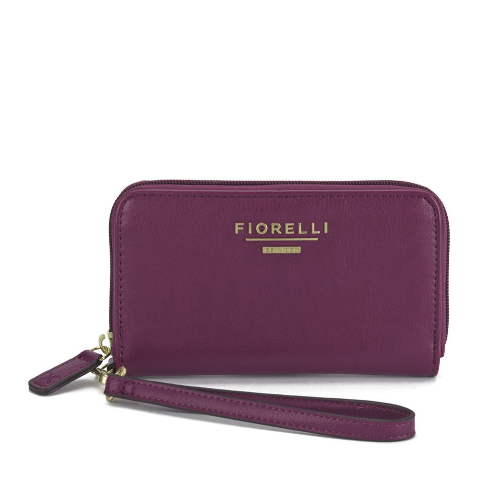Fiorelli Women's Aisha Large Wristlet Boxed Gift Set - Raspberry