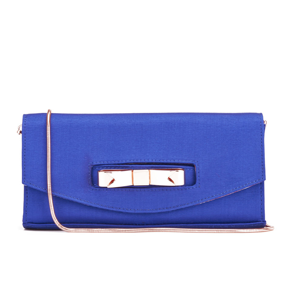Ted baker blue clutch bag shop