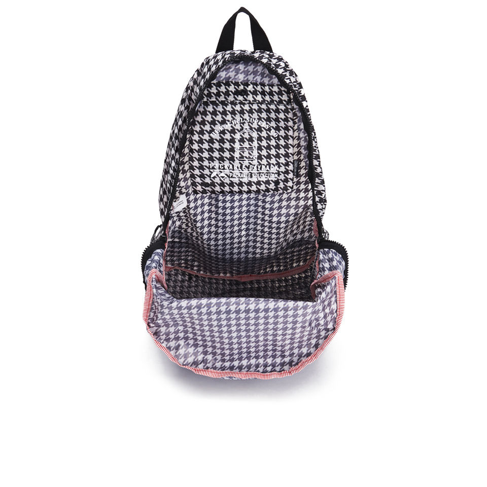 Herschel Supply Co. Packable Daypack Backpack - Houndstooth/Navy Polka Dot