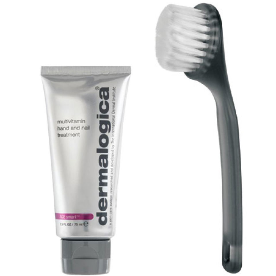 Dermalogica Multivitamin Hand And Nail Treatment & Face Brush Pack (2 Products)