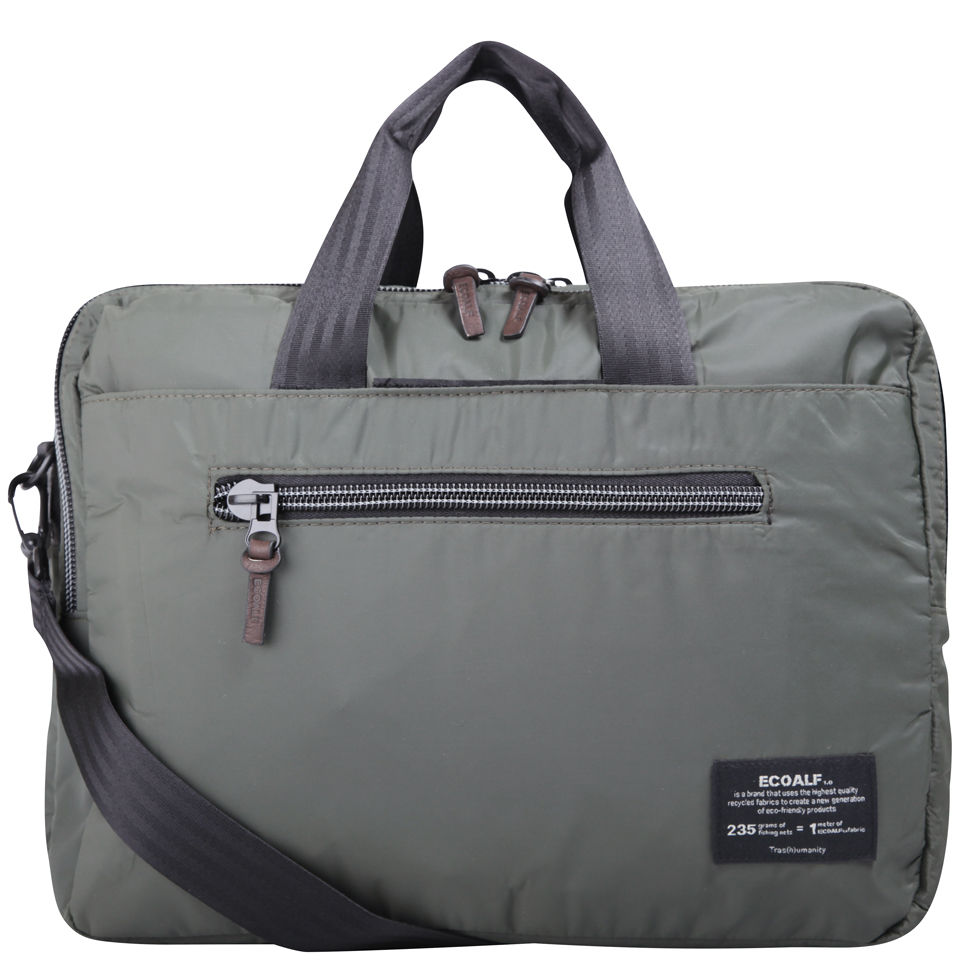 Ecoalf Cambridge Organiser Backpack - Deep Khaki