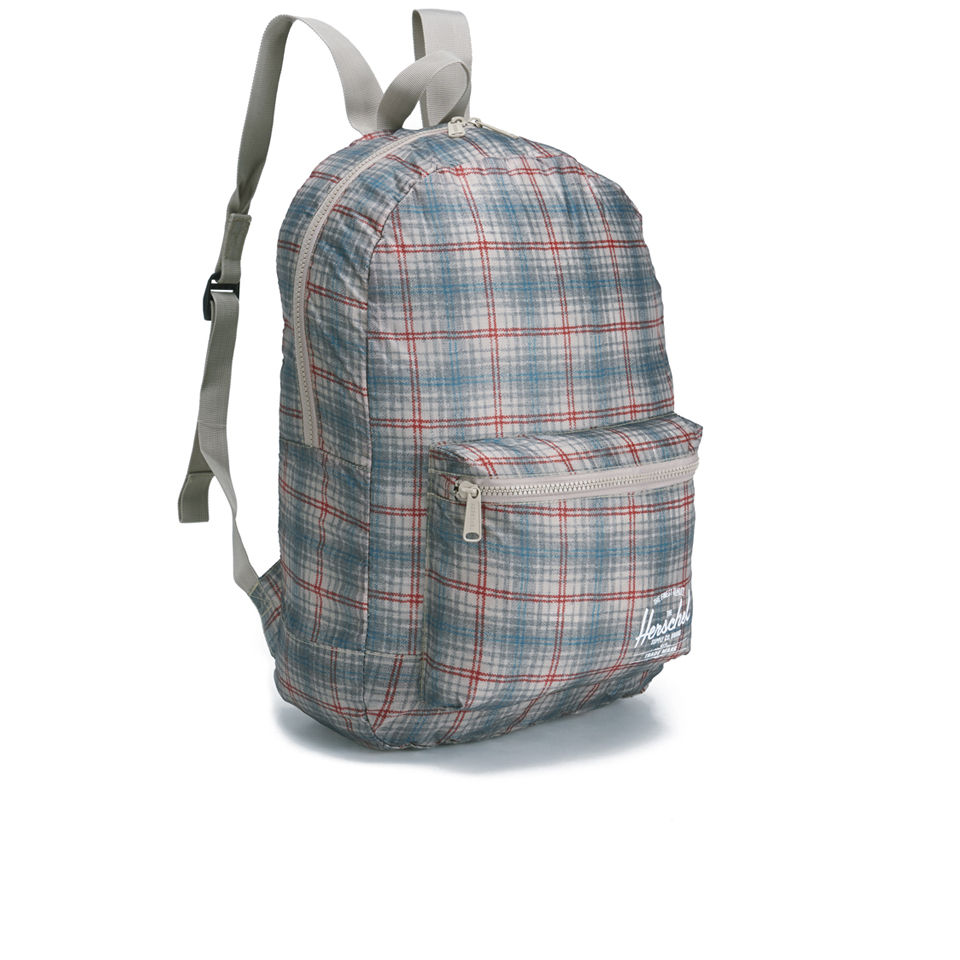 Herschel Supply Co. Packable Daypack Backpack - Grey Plaid