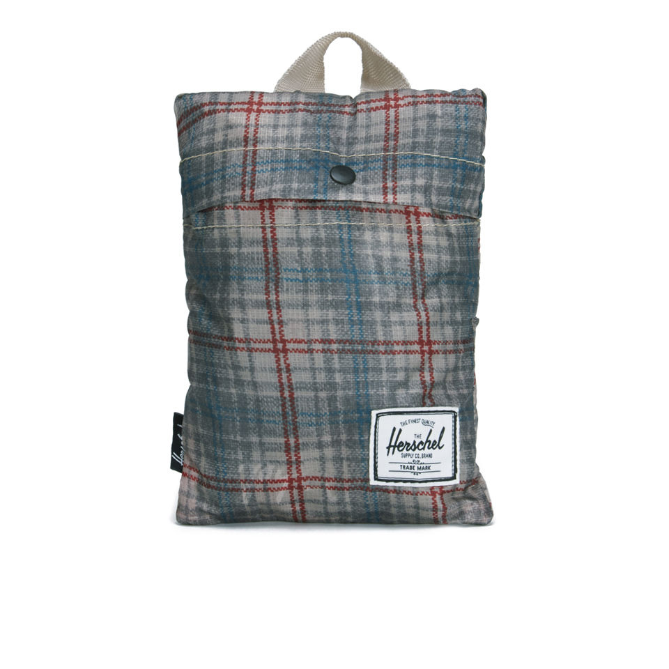 Herschel Supply Co. Packable Daypack Backpack - Grey Plaid